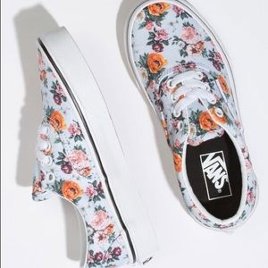 Vans Garden Floral Era shoes.